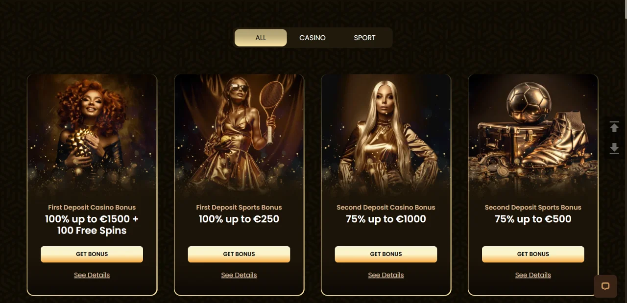 Goldspin Bonusser